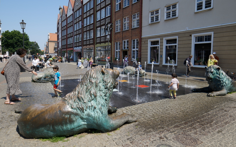 15 The Four Quarters Fountain in Gdańsk, Poland